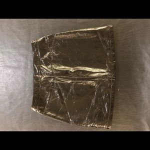 Do + Be faux leather skirt